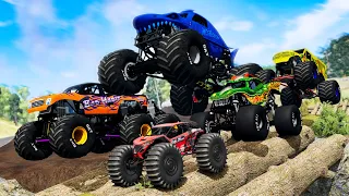 Monster Trucks Mud Battle #25 - Beamng drive