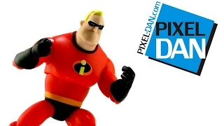 Thinkway Toys Disney Pixar Mr. Incredible 6" Figure Video Review
