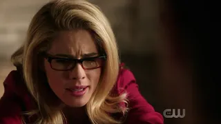 Arrow 6x23/Oliver talks to Felicity and William