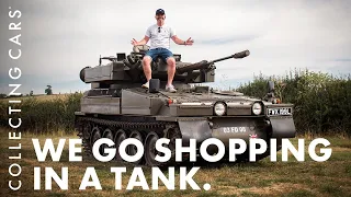 Driving An Alvis Tank - Flat Out Grocery Run!