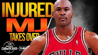 Michael Jordan EPiC Performance in 1993 ECR1 Game 3 vs Hawks | Injured MJ Returns And Takes Over!