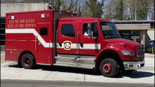 New Haven Fire Department SOC 1 Responding