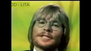 John Denver up close and personal singing "My sweet lady" 1977