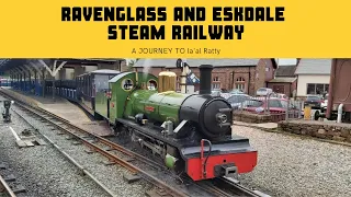 Ravenglass & Eskdale Railway Summer | Heritage Railway | Lake District | Steam Engine Train
