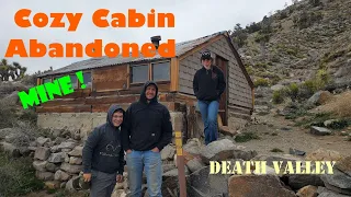 Cozy Cabin Abandoned Mine #adventure #abandoned #mine #desert #california #hiking #deathvalley