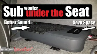 Why we Upgrade Parts: Installing a Sub Woofer | AnthonyJ350