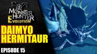 The Evolution of Daimyo Hermitaur in Monster Hunter - Heavy Wings