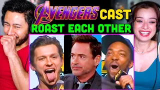 AVENGERS CAST ROAST EACH OTHER!