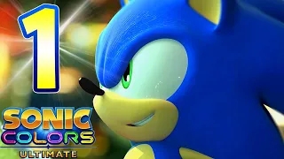 Sonic Colors Ultimate Walkthrough # 1 !! Sonic playing & ready for action!!