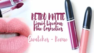 SWATCHES & REVUE : Retro Matte Liquid Lipcolour de MAC