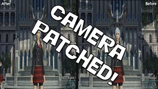 Final Fantasy Type-0 HD Camera Patch Before And After