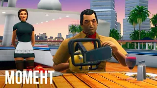 Томми получает бензопилу - Grand Theft Auto Vice City Definitive Edition