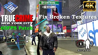 True Crime: New York City ~Fix Texture Glitches True 60FPS Patch | PCSX2 1.7.3693 | PS2 PC Gameplay