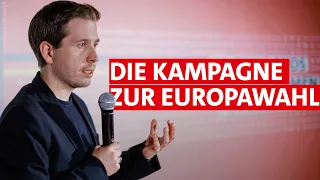 Die SPD-Kampagne zur Europawahl | Präsentation mit Kevin Kühnert 25.04.24
