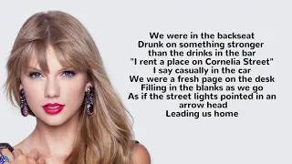 Taylor Swift - Cornelia Street lyrics