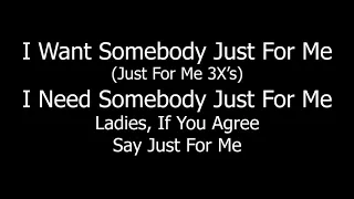 Ash B - Just For Me (Lyrics) Prod.by TNK The Monstah