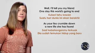 The Red Jumpsuit Apparatus - Face Down ( Lyrics & Terjemahan Indonesia)