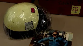 Murdered Houston police officer’s helmet returned to son 33 years later