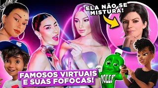 CELEBRIDADES VIRTUAIS DO BRASIL E SUAS TRETAS | Diva Depressão