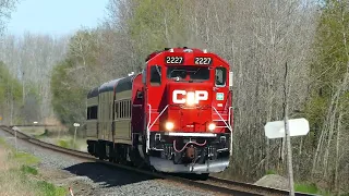 (Track Evaluation Train ) CPKC 2227 West through Bob Carr Road