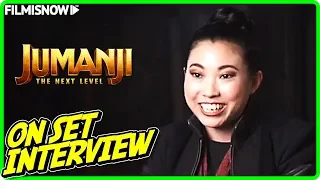 JUMANJI: THE NEXT LEVEL | Awkwafina "Ming" On-set Interview