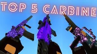 top 5 *BEST* CARBINES in phantom forces!