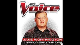 Jake Worthington | Don't Close Your Eyes | Studio Version | The Voice 6