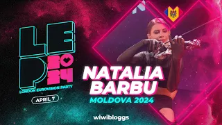 🇲🇩 Natalia Barbu "In The Middle" (Moldova 2024) - LIVE @ London Eurovision Party 2024