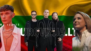 🇱🇹 Eurovizija.LT 2024 - My Top 10 🇱🇹 | Eurovision 2024 (After Show)