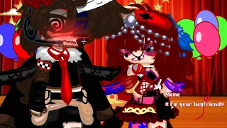 Meme «I'm your boyfriend». My ship Freddy Farber X Circus Baby#gacha #gachafnaf