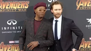 Samuel L. Jackson “Avengers: Infinity War” World Premiere Purple Carpet