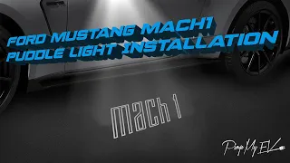 Ford Mustang Mach1 Puddle Light Replacement & Installation