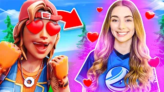 I played Fortnite with my GIRLFRIEND?! 😍💘 | Clix