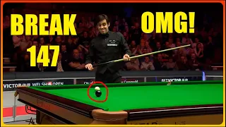 This 147 break will go down in history! O'Sullivan vs Ding