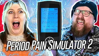 Irish People Try A Period Pain Simulator 2