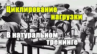 ЦИКЛИРОВАНИЕ НАГРУЗКИ в натуральном тренинге.