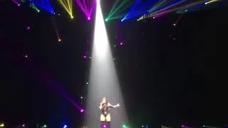 Demi Lovato performs "Neon Lights" at SAP Center in San Jose, CA on 8/18/16