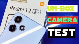 Redmi 12 5G Un-Box And Camera ?Testing Take A Look Best 📲