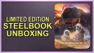 Forbidden World Limited Edition Blu-ray SteelBook Unboxing