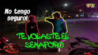 😱Sin casco y la libraron😡Marcale a tu seguro🚧 No se pudo dar a la fuga🚨