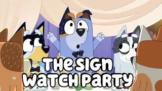 New Bluey THE SIGN Season 3 episode 49 (Livestream watch along party/commentary/q&a)