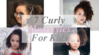 7 Curly Hairstyles for Kids