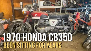 Bringing a 1970 Honda CB350 Back to Life After Years in a Barn