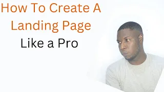 How To Create A Landing Page for Facebook ads | Affiliate Marketing | Selling Online