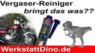 Vergaser Reiniger beim Motorrad. Bringt das was, oder doch Vergaser reinigen?