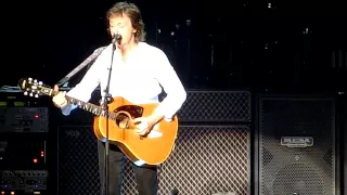 Paul McCartney「Yesterday」 28th April 2015  Nippon Budokan ポール マッカートニー武道館イエスタデイ