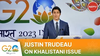 Justin Trudeau On Khalistani Issue: "Actions Of Few Don't Represent Canada"