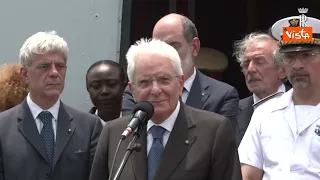 Mattarella visita la nave Bettica: Importante missione contro la pirateria e per la libertà dei mari