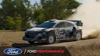 The Hybrid-Powered M-Sport Ford Puma Rally1 | Ford Performance