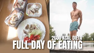 CO JÍM ABYCH SE VYSEKAL | FULL DAY OF EATING 2600KCAL